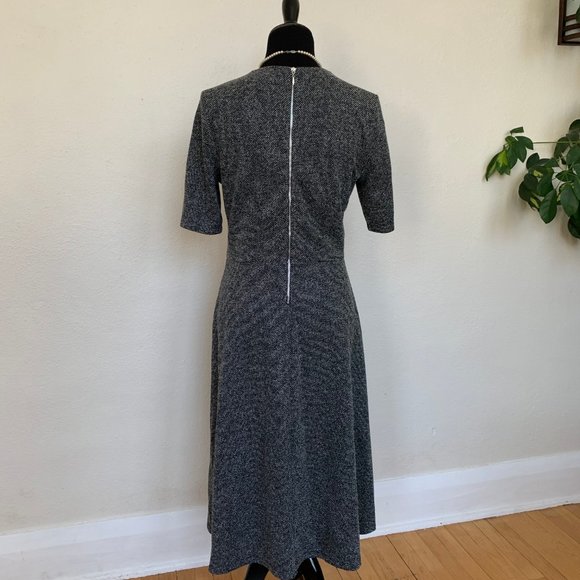 H&M tweed dress sz M - Picture 3 of 5